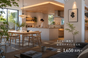 手の届く価格で、最高のデザイン住宅相談会