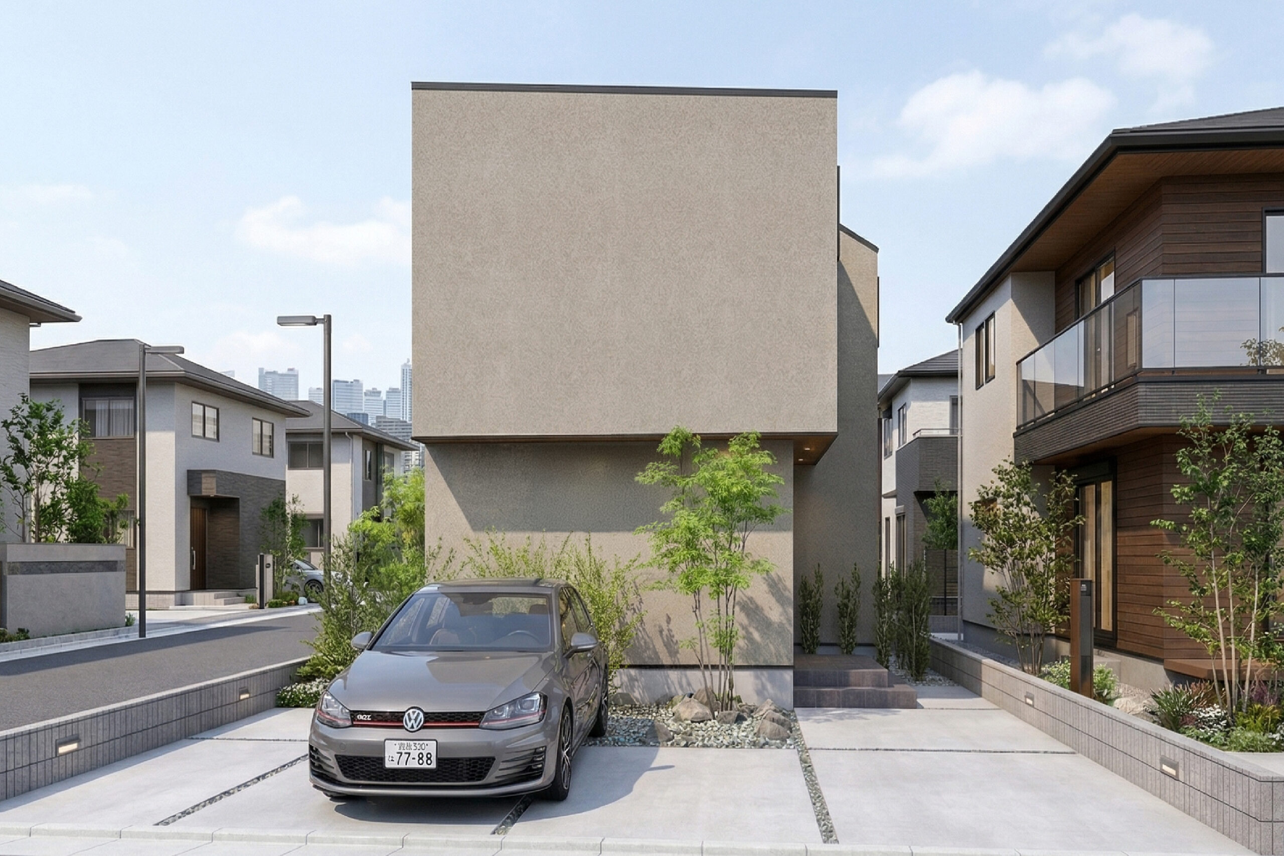 プライバシー×ホテルライクの家